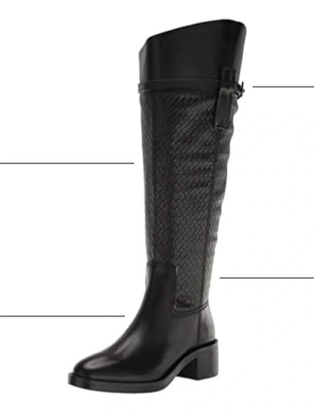 Franco Sarto Women's Colt Tall Knee High Boots | US Women’s Size 7.5